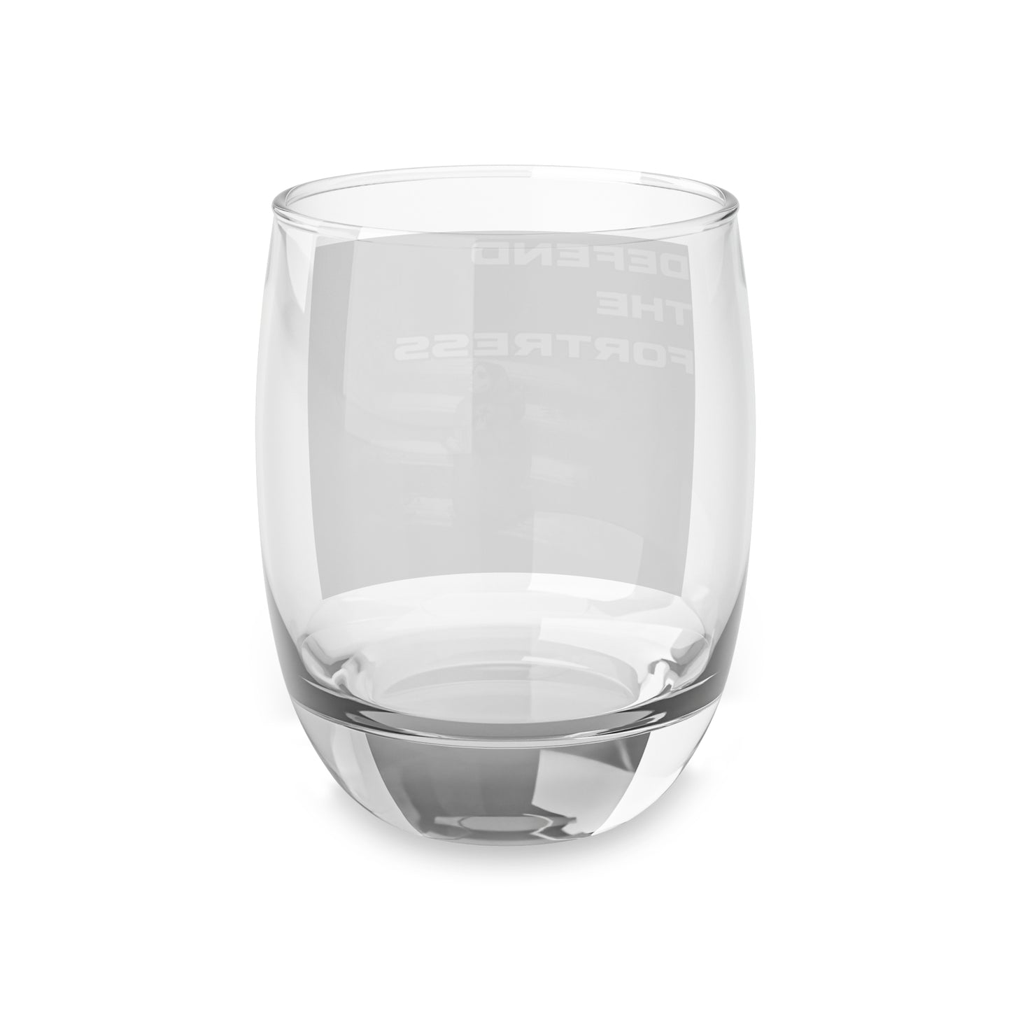 Defend the Fortress Whiskey Glass