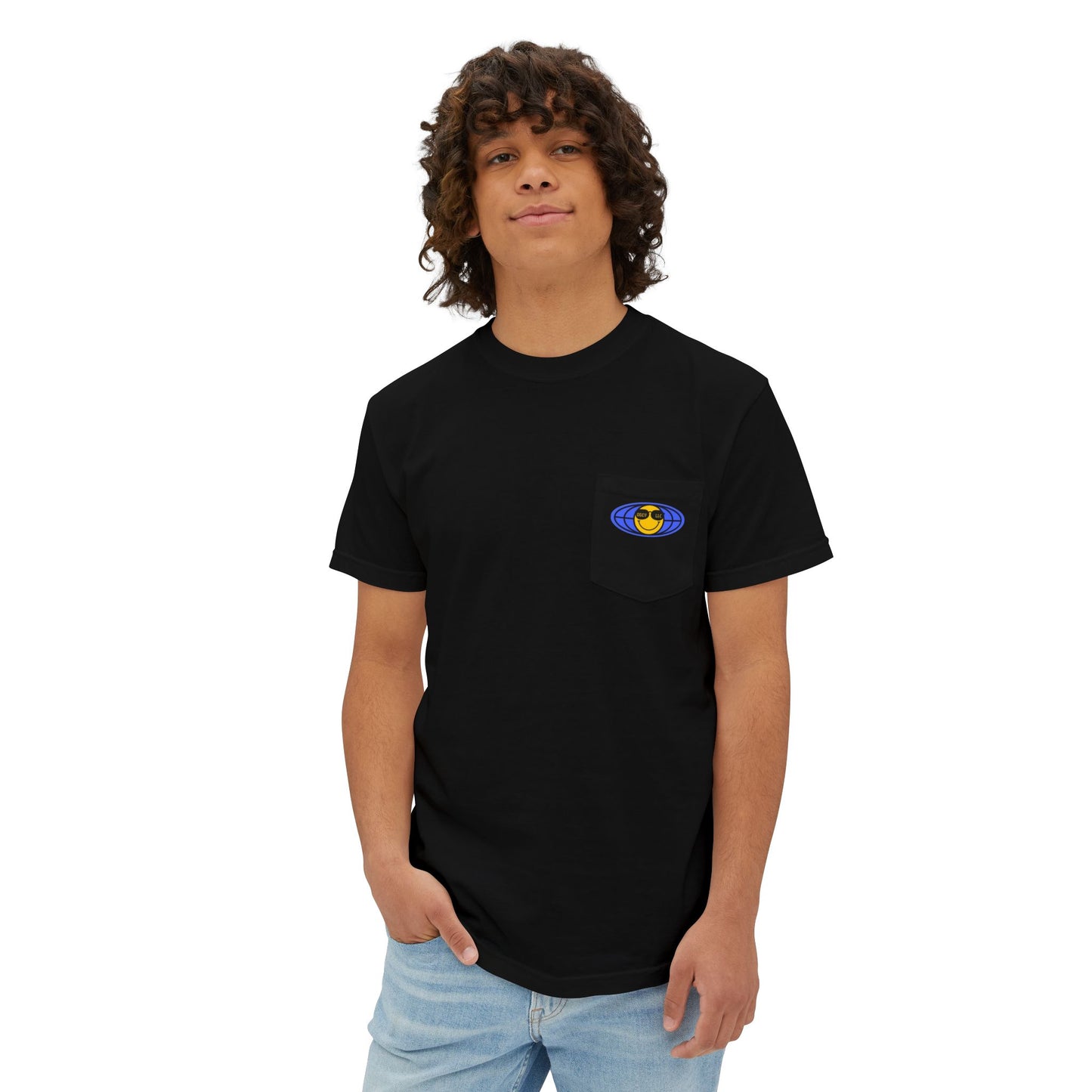 Liberty and Justice Obey LLC Unisex Garment-Dyed Pocket T-Shirt