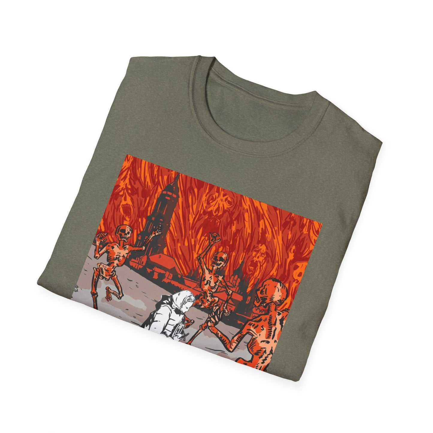 Obey God Lavra Caves Unisex Softstyle T-Shirt