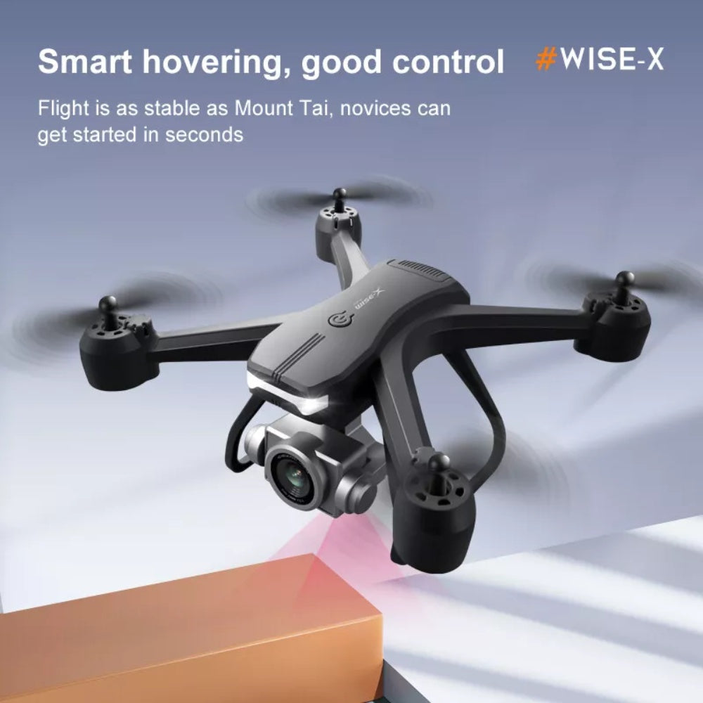 Professional Drone 6K HD Dual Camera Wifi FPV Portable RC Quadcopter 2 BATTERY, Drones Suitable For Adults & Beginners.Logistics
