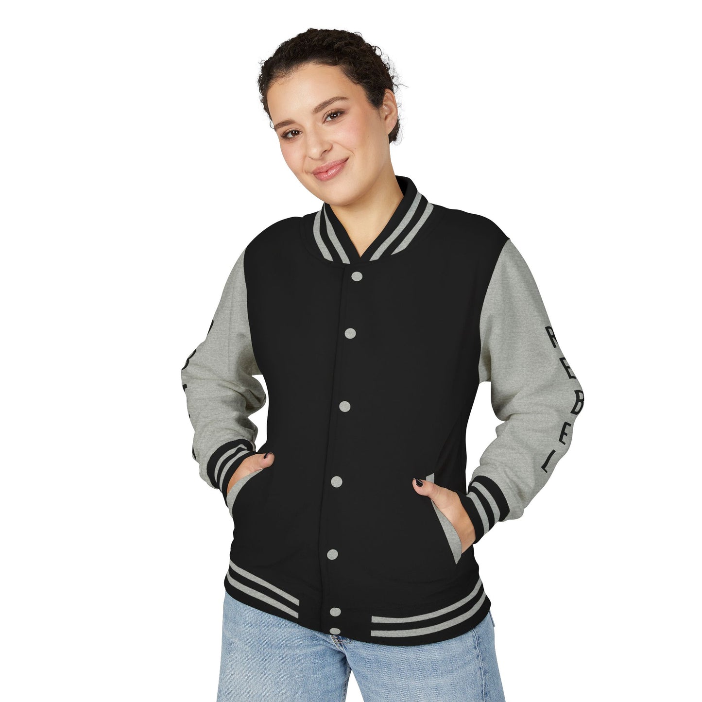 Obey Rebel Unisex Heavyweight Letterman Jacket
