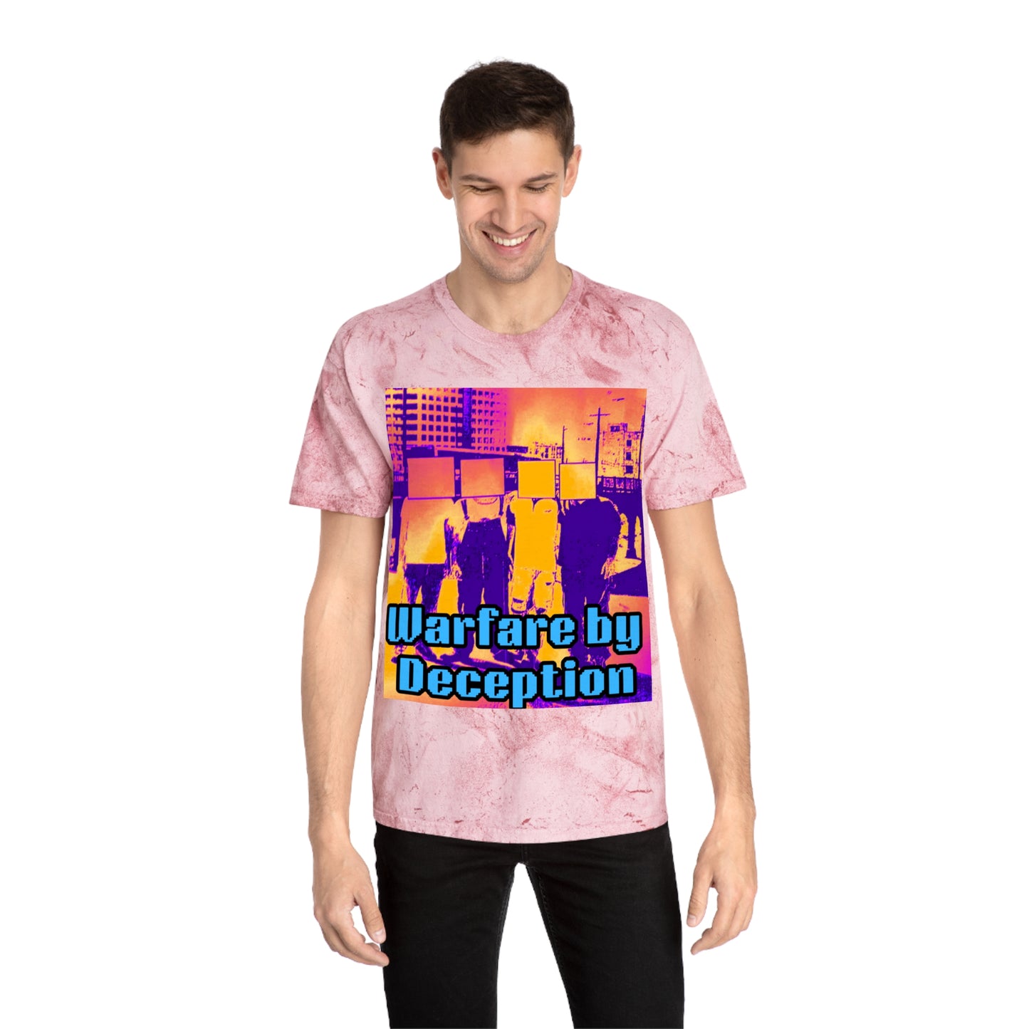 Warfare By Deception Unisex Color Blast T-Shirt