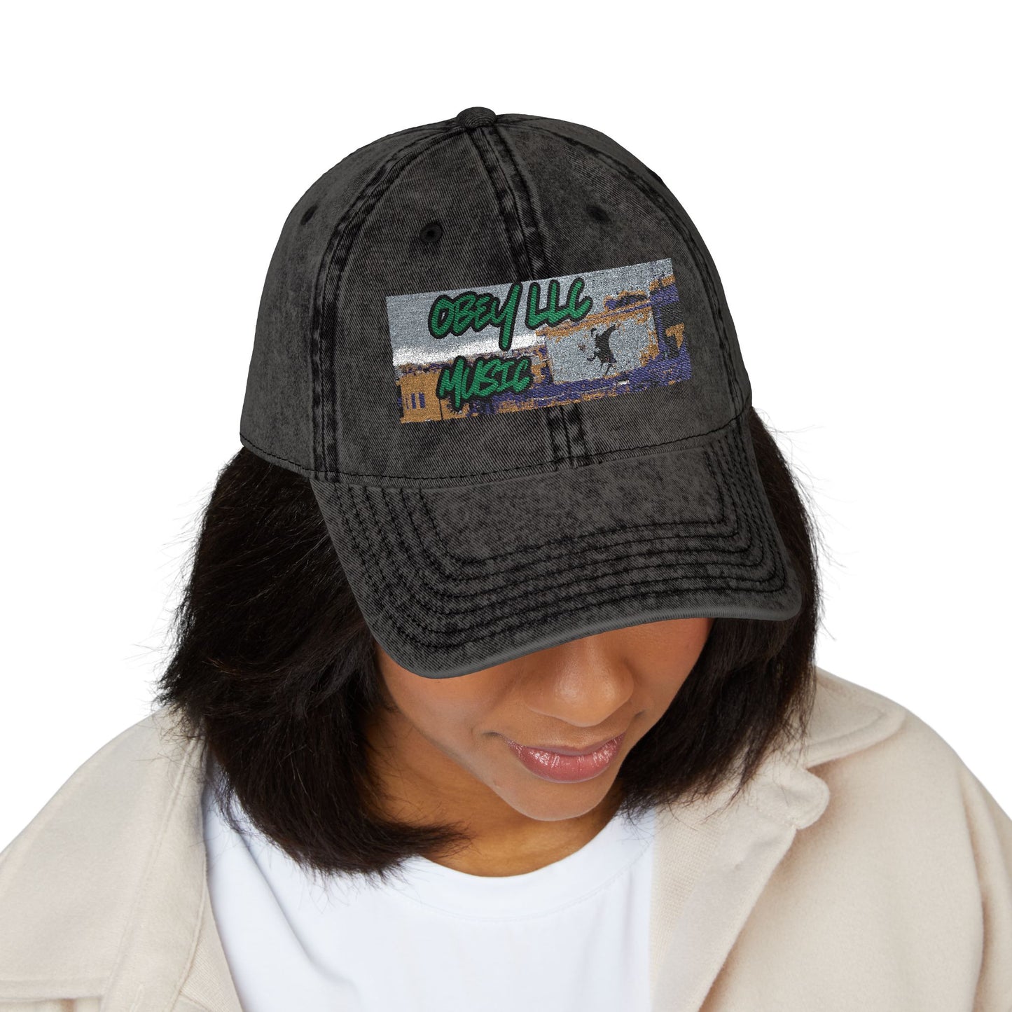 Obey LLC Vintage Cap (Embroidery)