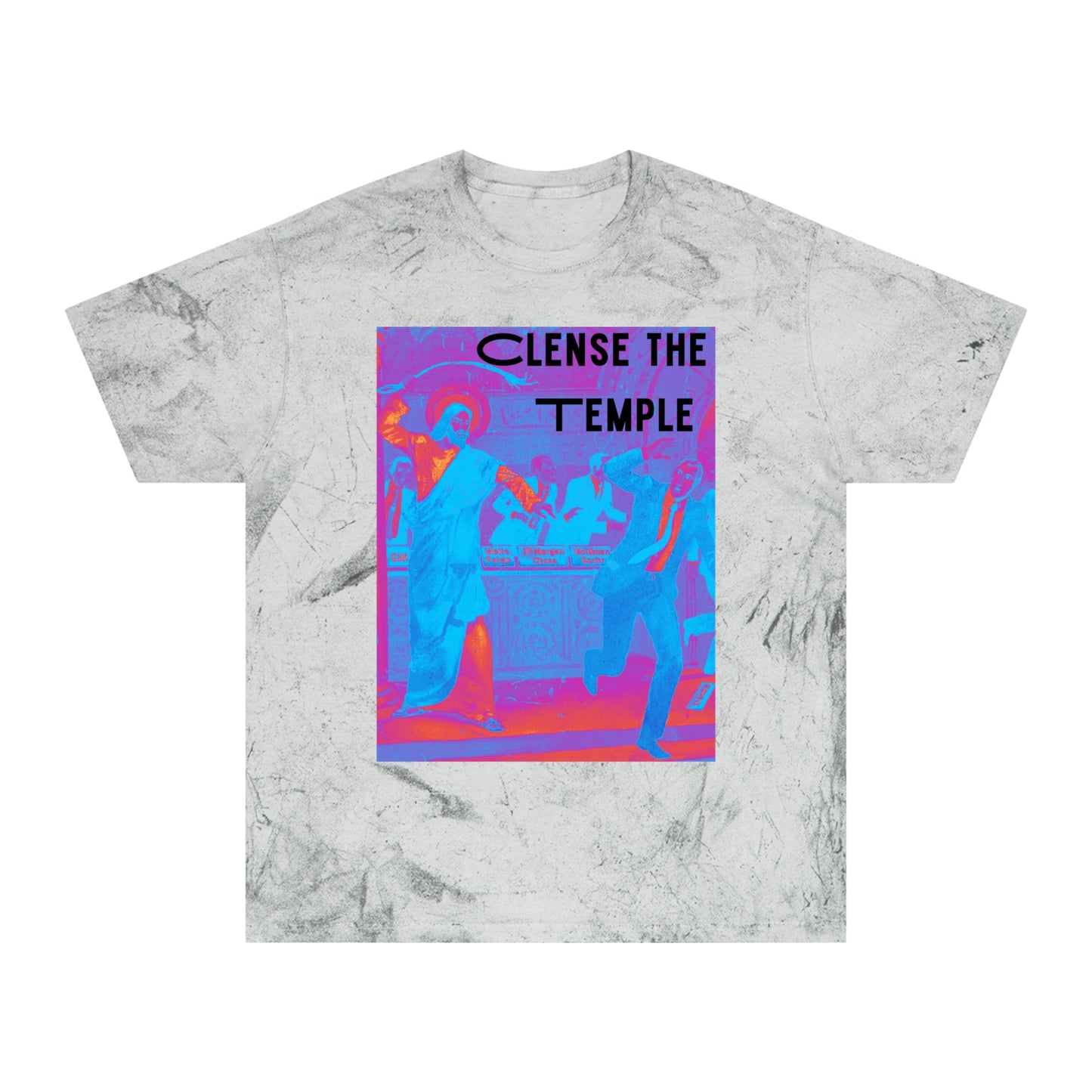 Cleanse the Temple Unisex Color Blast T-Shirt