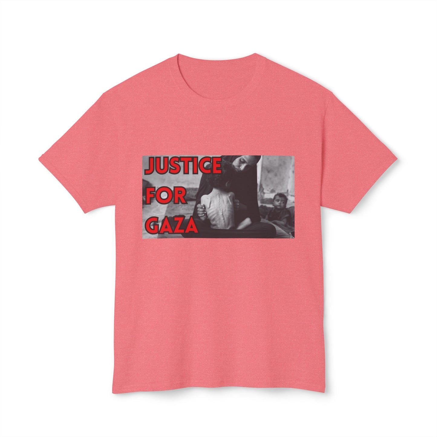 Justice for Gaza Unisex HD Cotton T-Shirt | Activism Tee, Casual Wear, Statement Shirt, Social Justice Gift, Everyday Comfort