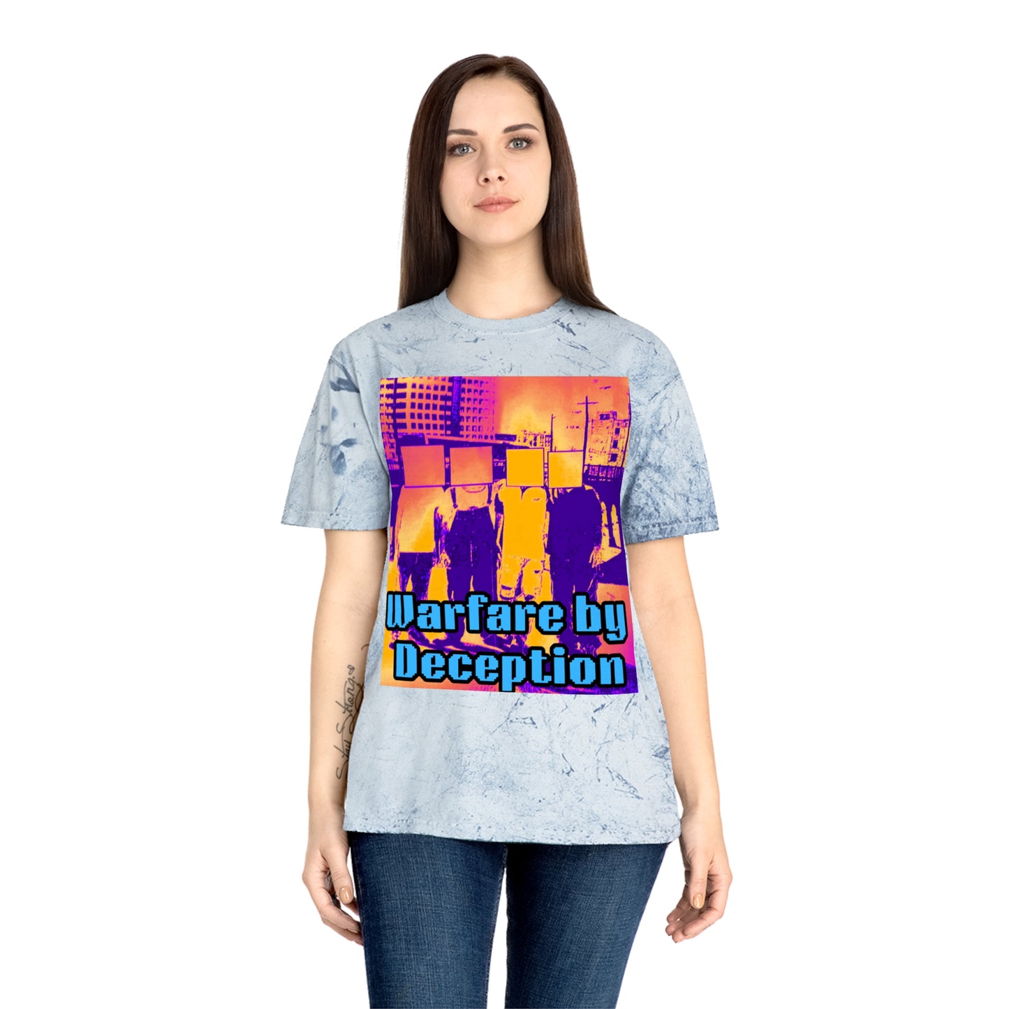 Warfare By Deception Unisex Color Blast T-Shirt