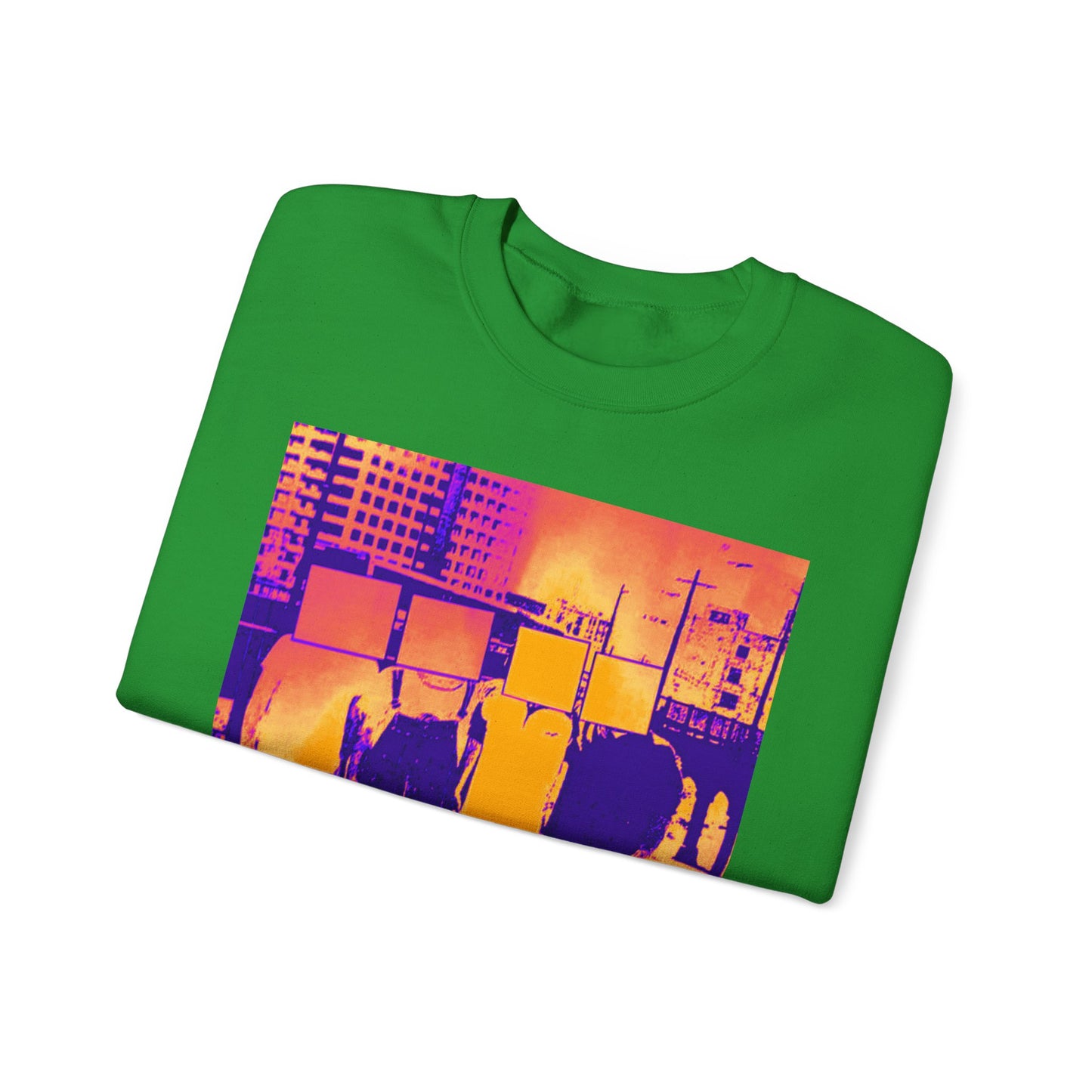 'Warfare by Deception Cozy Crewneck, Unisex Casual Wear, Streetwear, Gift for Artists, Layering