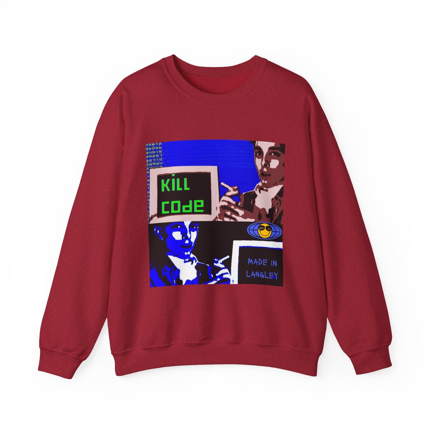 Kill Code Phiber Optik Unisex Heavy Blend™ Crewneck Sweatshirt