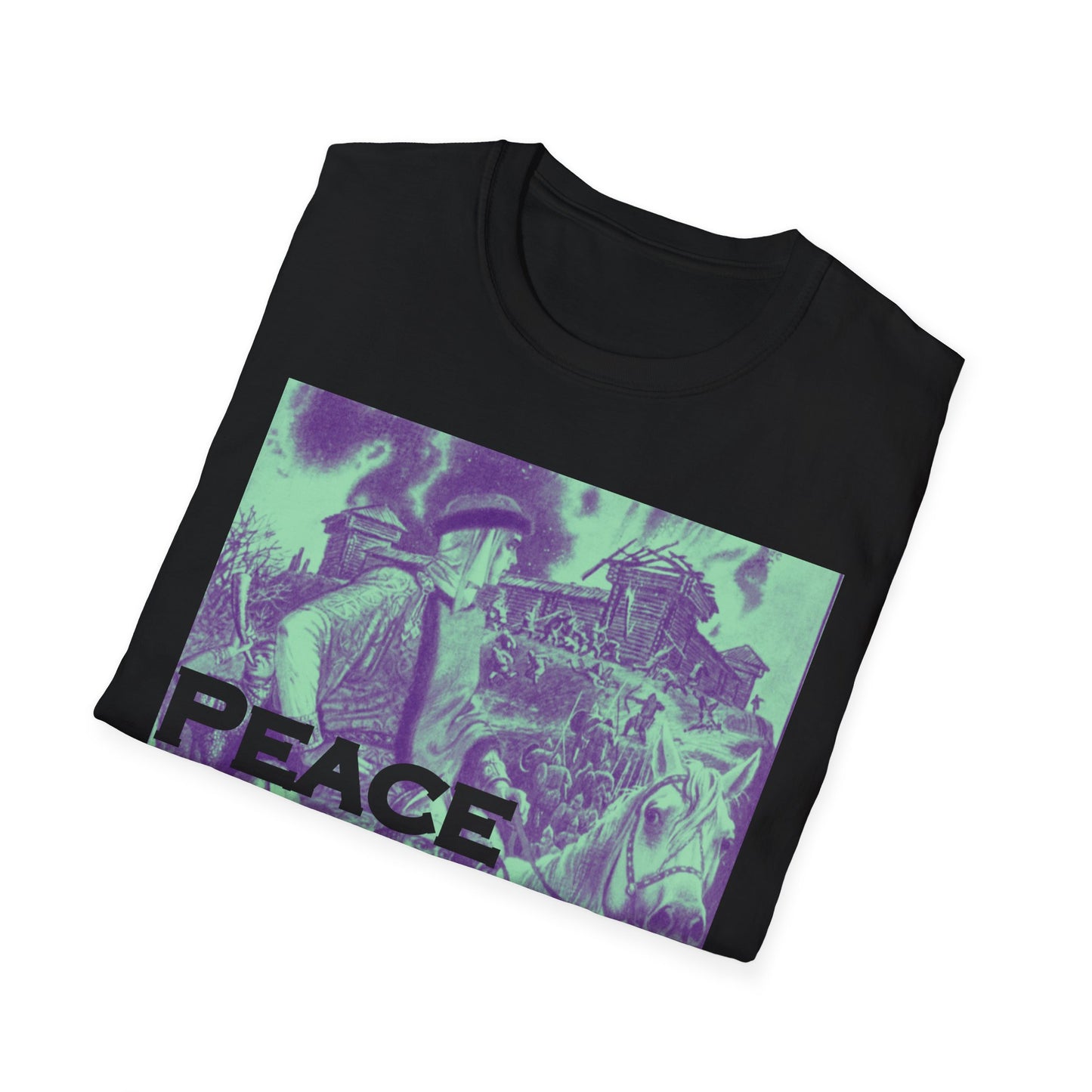 Peace Through Faith Unisex T-Shirt - Inspirational Apparel, Faith-Based Gifts, Spiritual Fashion, Casual Wear, Unisex Tee