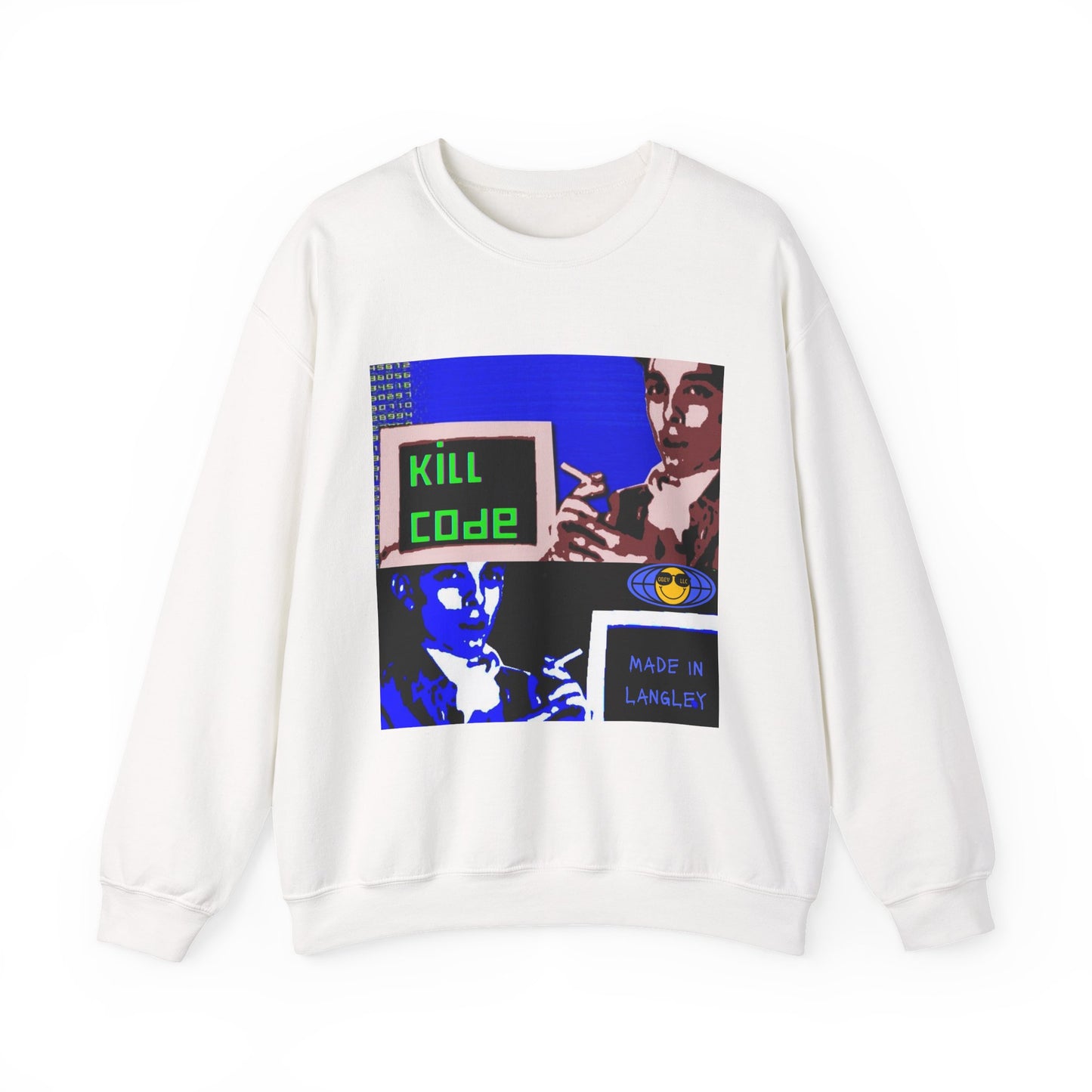 Kill Code Phiber Optik Unisex Heavy Blend™ Crewneck Sweatshirt