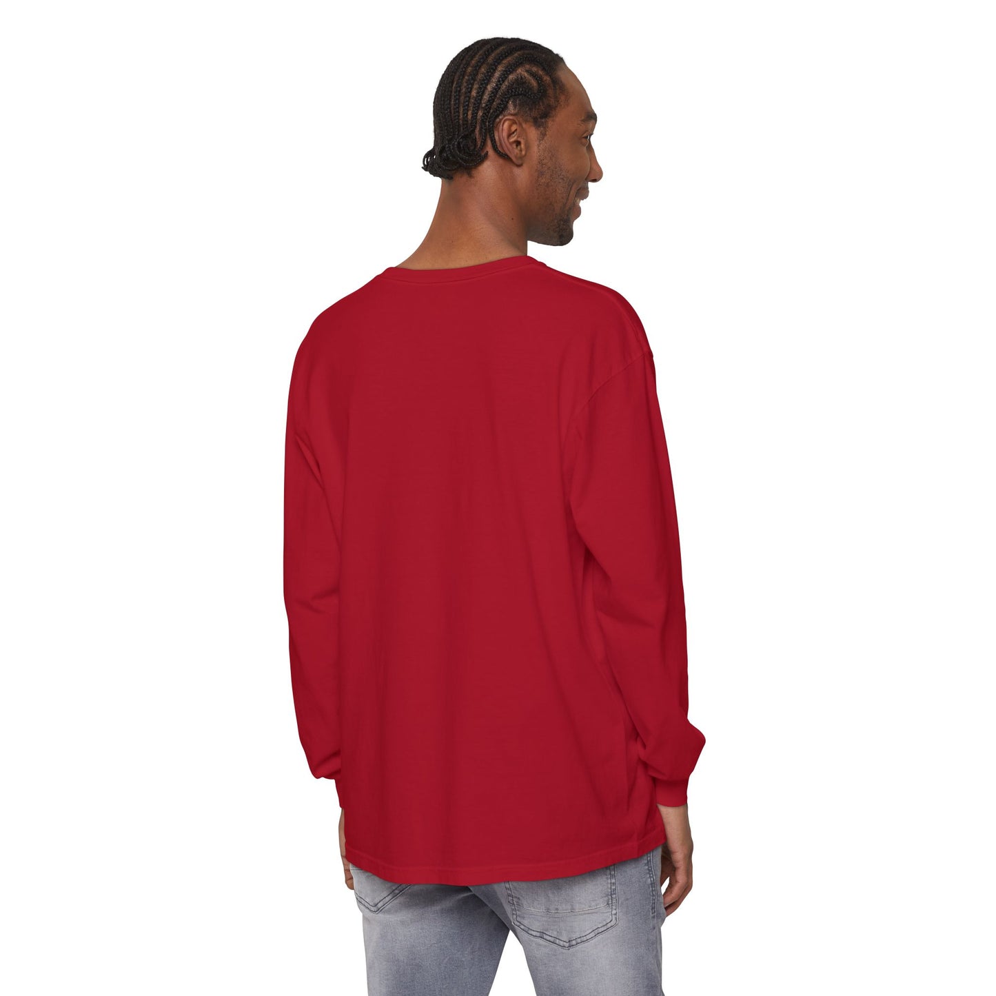 Alpha-Omega IC XC NIKA Unisex Garment-dyed Long Sleeve T-Shirt