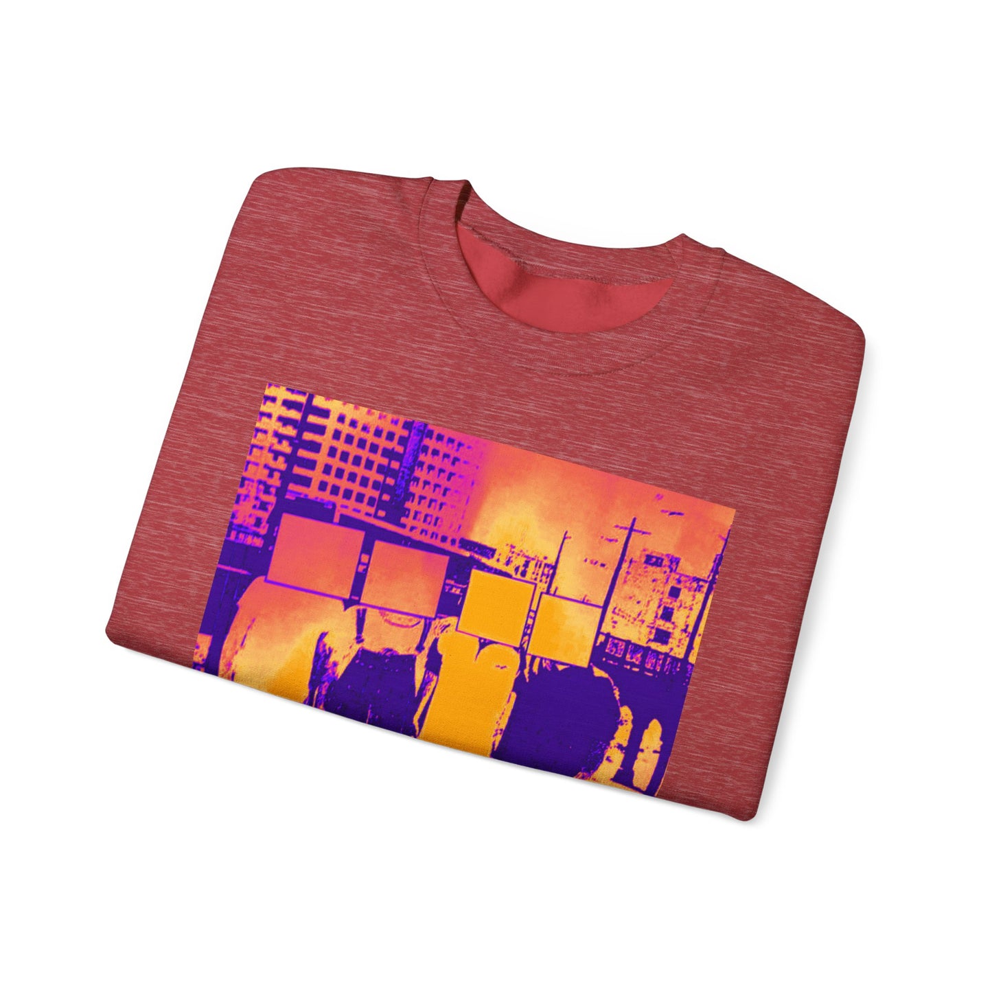 'Warfare by Deception Cozy Crewneck, Unisex Casual Wear, Streetwear, Gift for Artists, Layering