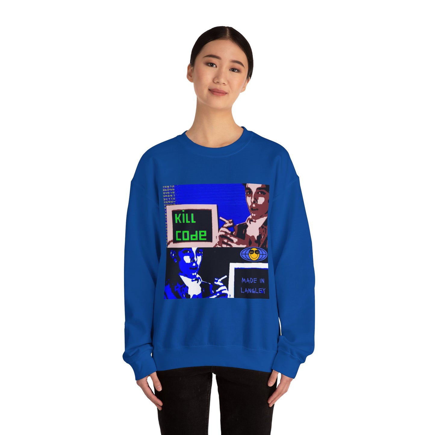 Kill Code Phiber Optik Unisex Heavy Blend™ Crewneck Sweatshirt