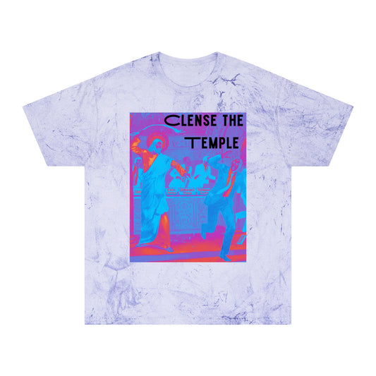 Cleanse the Temple Unisex Color Blast T-Shirt