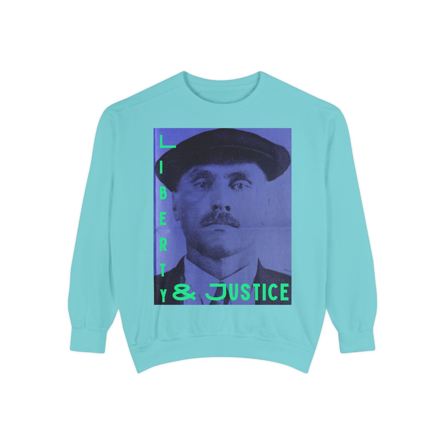 Liberty and Justice Unisex Garment-Dyed Sweatshirt