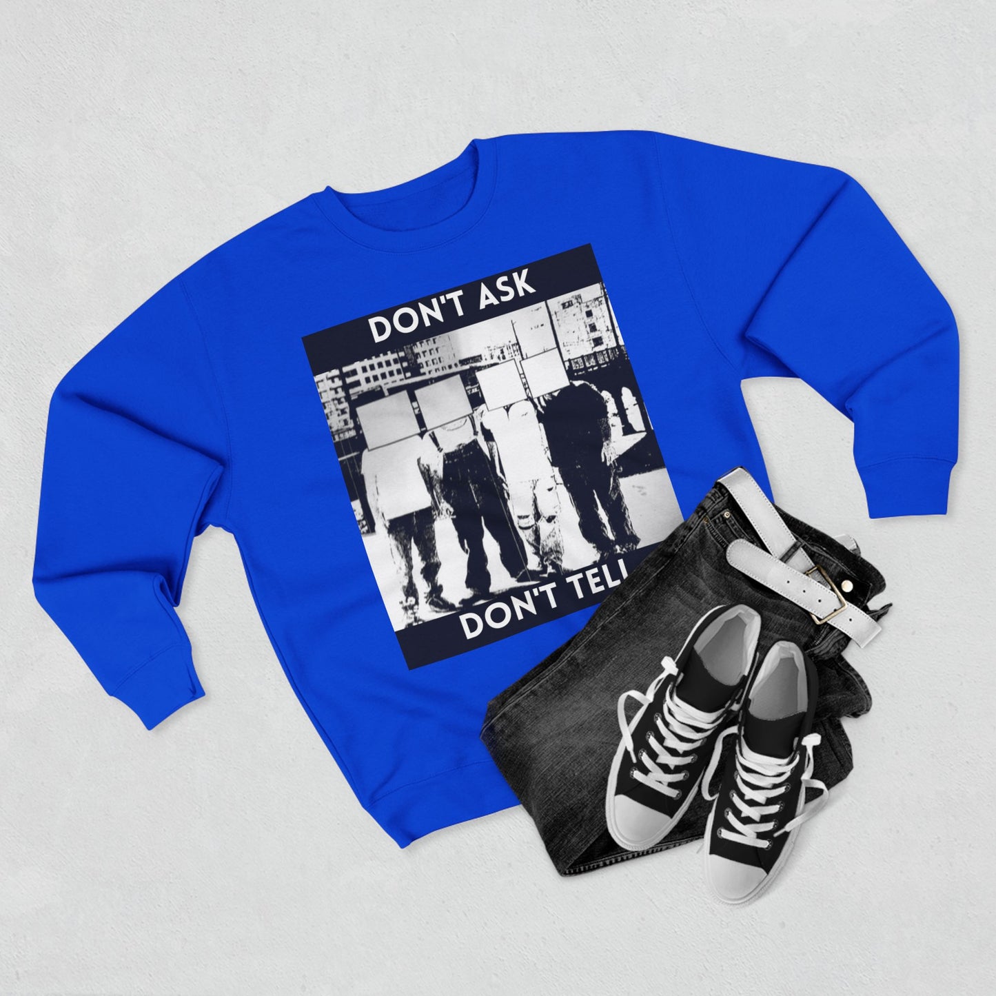 Don't Ask Don't Tell Unisex Crewneck Sweatshirt