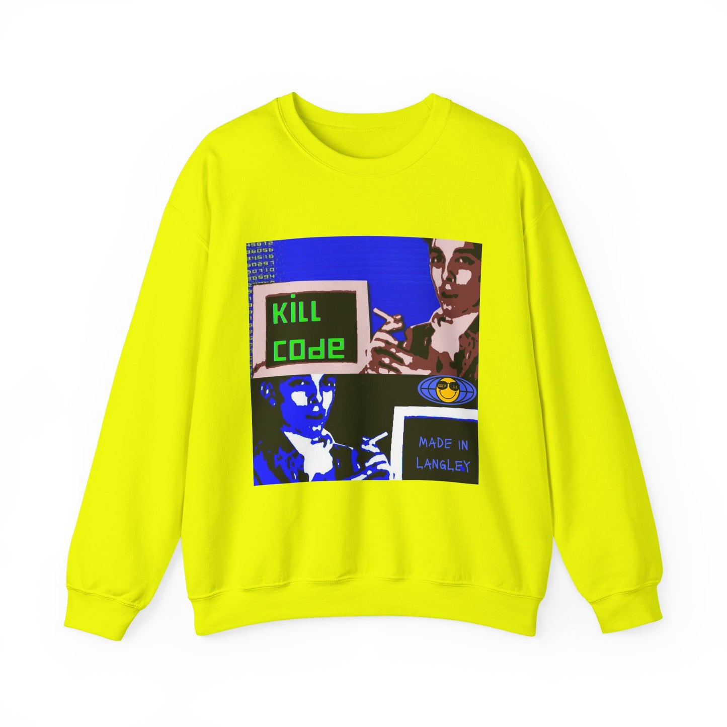 Kill Code Phiber Optik Unisex Heavy Blend™ Crewneck Sweatshirt