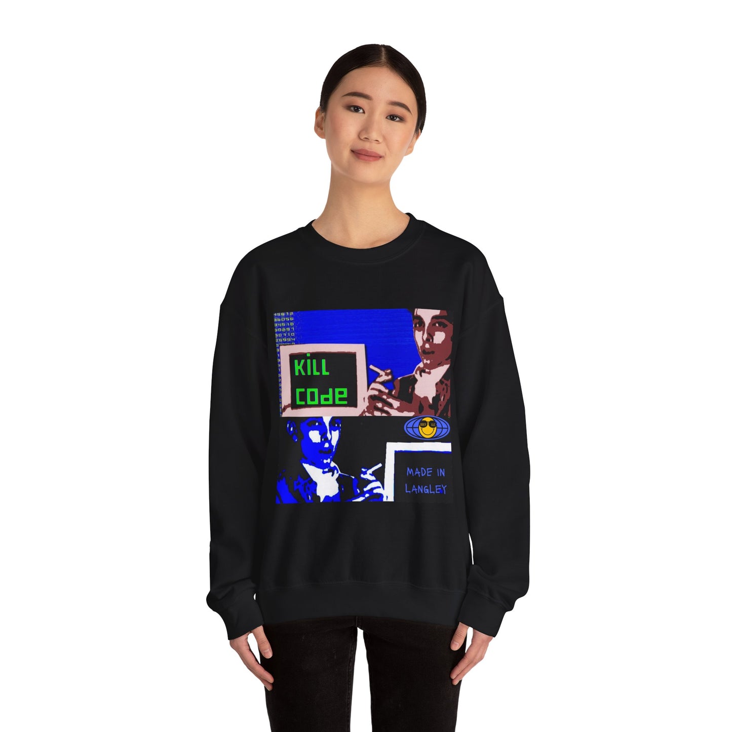 Kill Code Phiber Optik Unisex Heavy Blend™ Crewneck Sweatshirt