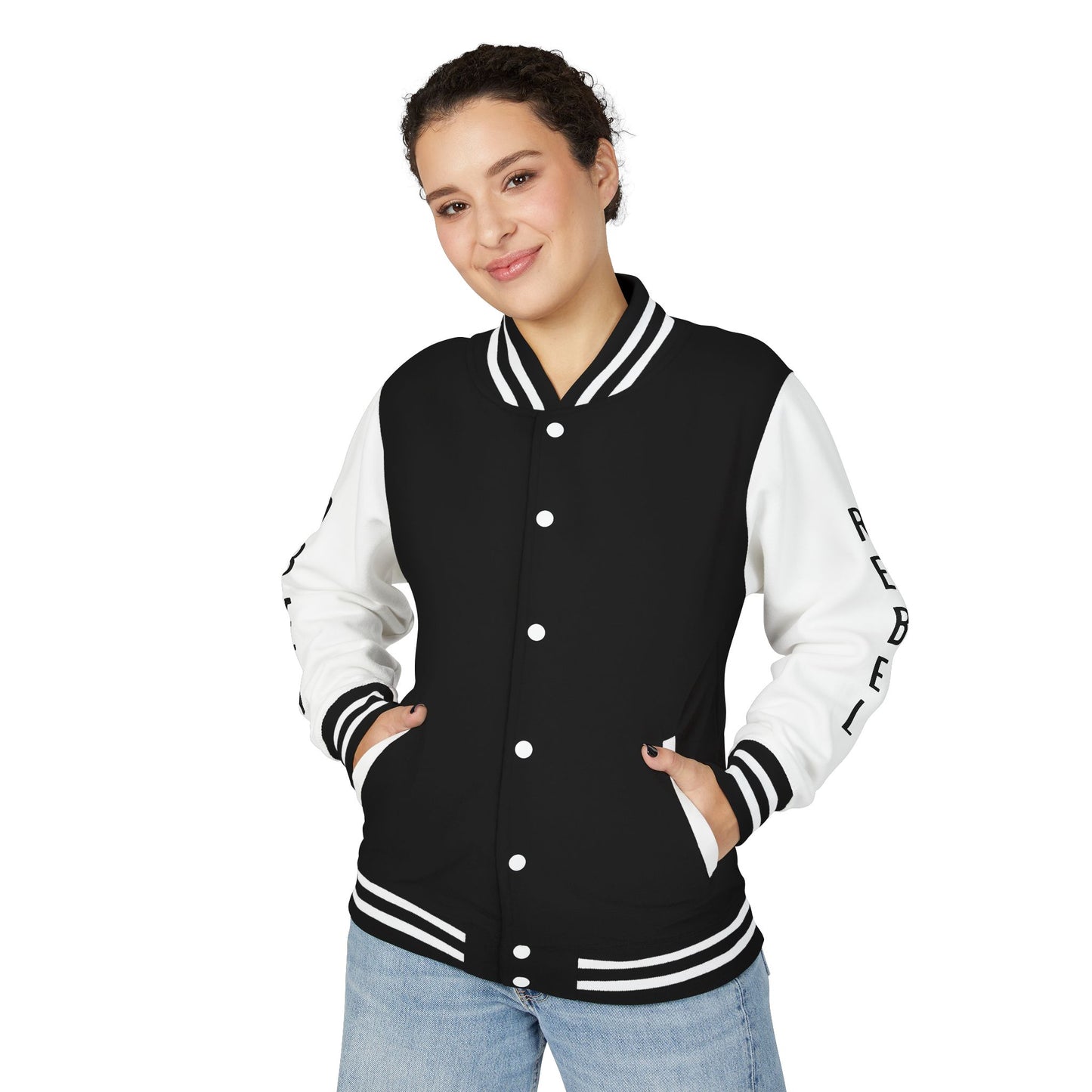 Obey Rebel Unisex Heavyweight Letterman Jacket