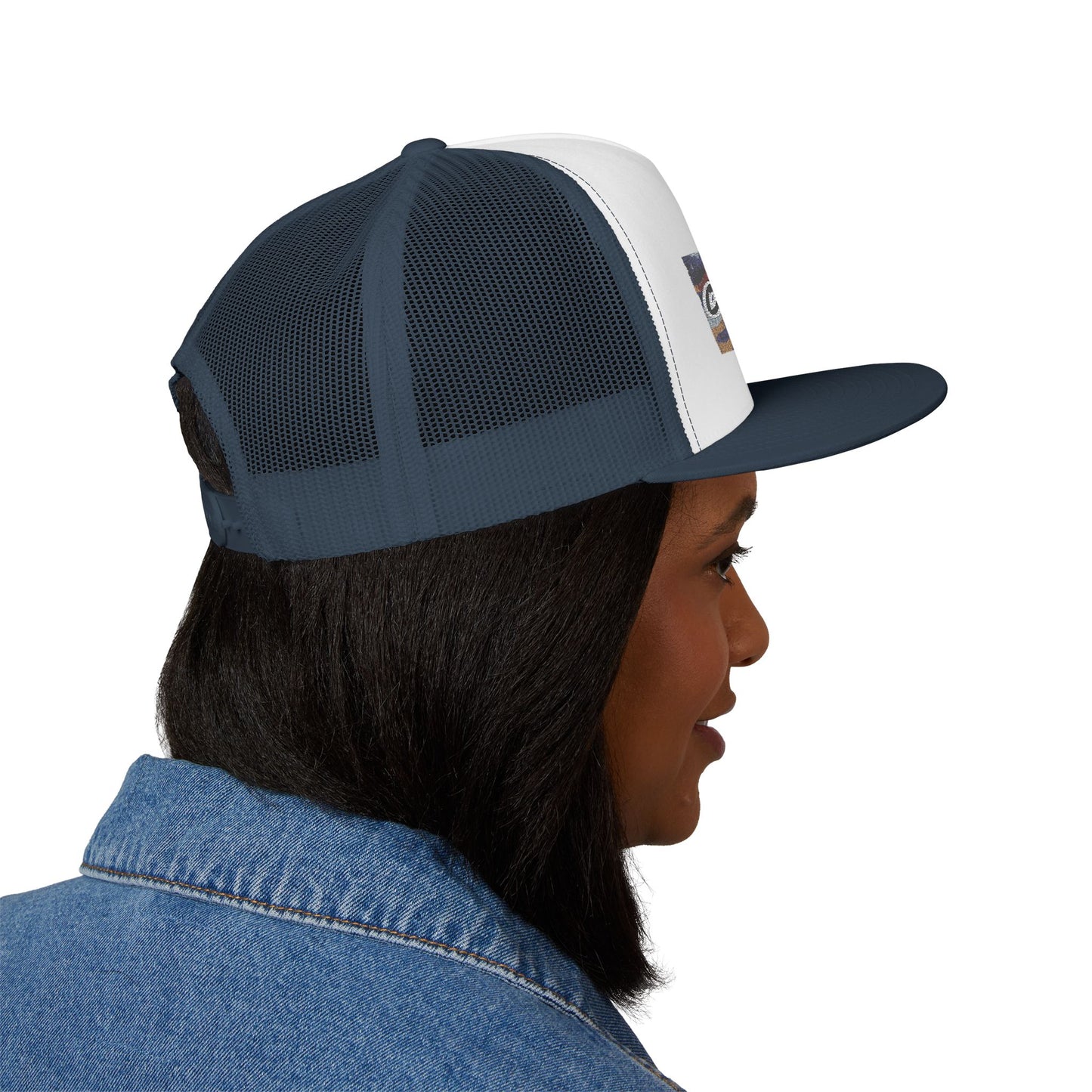 Obey LLC Music 5 Panel Trucker Cap (Embroidery)