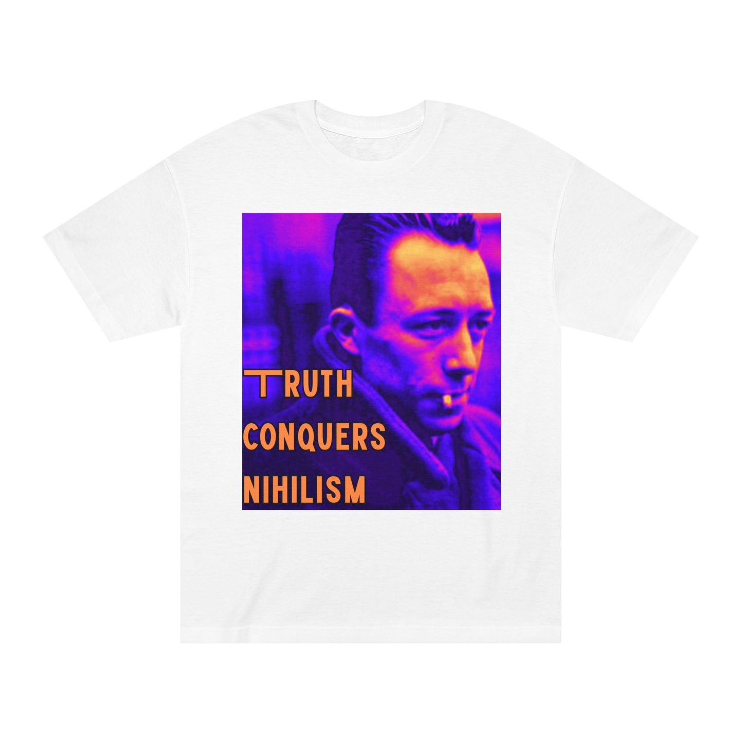 Nihilism Conquered Tee, Philosophical T-Shirt, Retro Graphic Tee, Unisex Statement Shirt, Casual Top for Thoughtful Souls, Gift for [...]