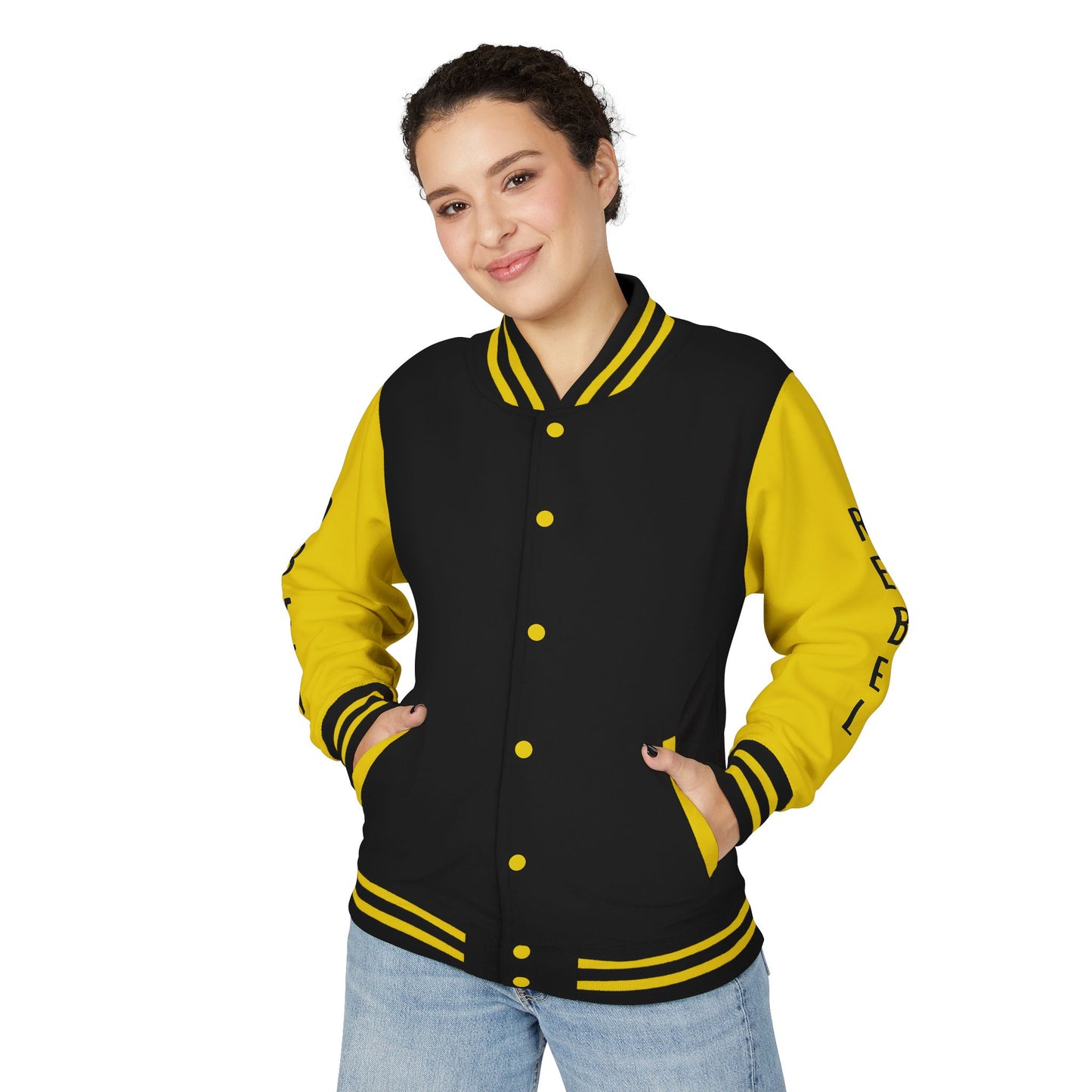 Obey Rebel Unisex Heavyweight Letterman Jacket