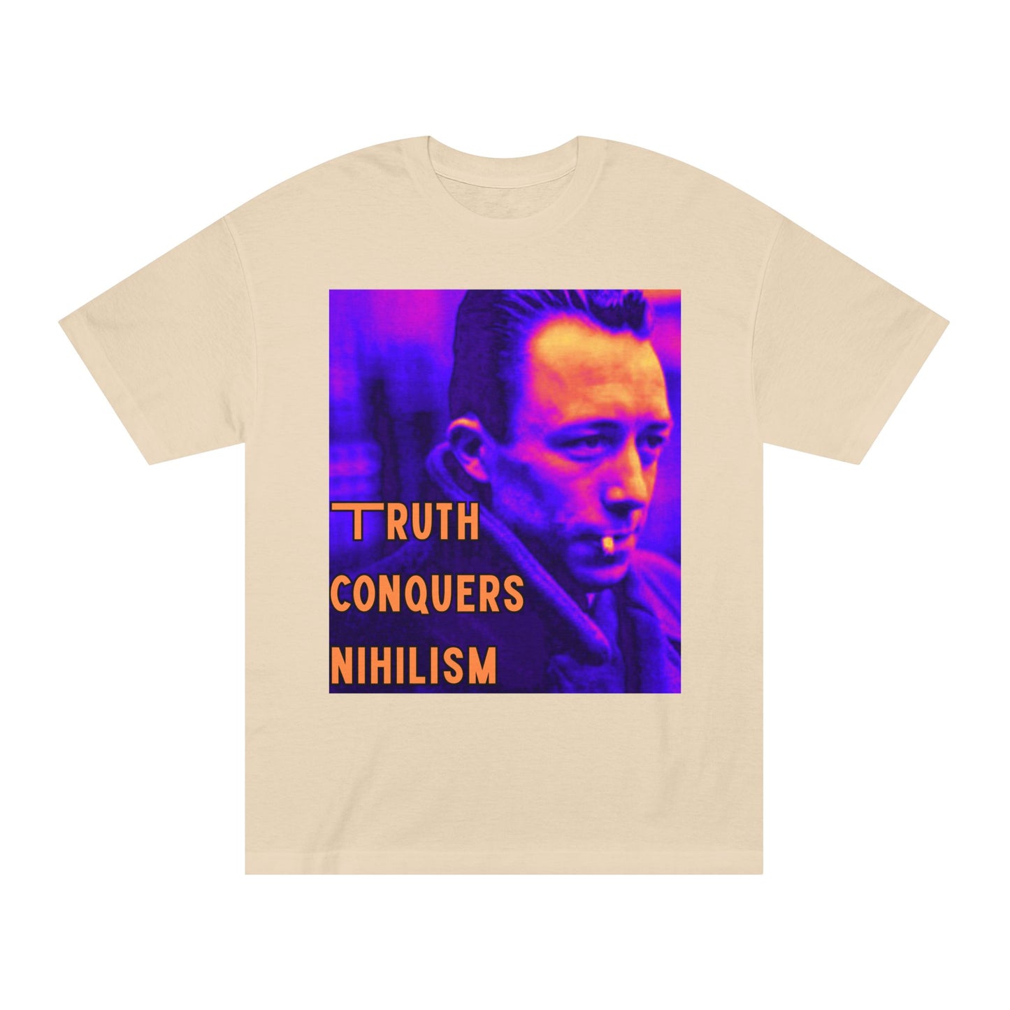Nihilism Conquered Tee, Philosophical T-Shirt, Retro Graphic Tee, Unisex Statement Shirt, Casual Top for Thoughtful Souls, Gift for [...]