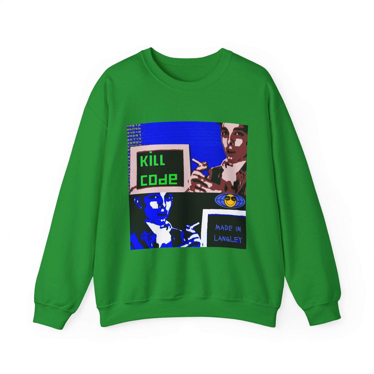 Kill Code Phiber Optik Unisex Heavy Blend™ Crewneck Sweatshirt