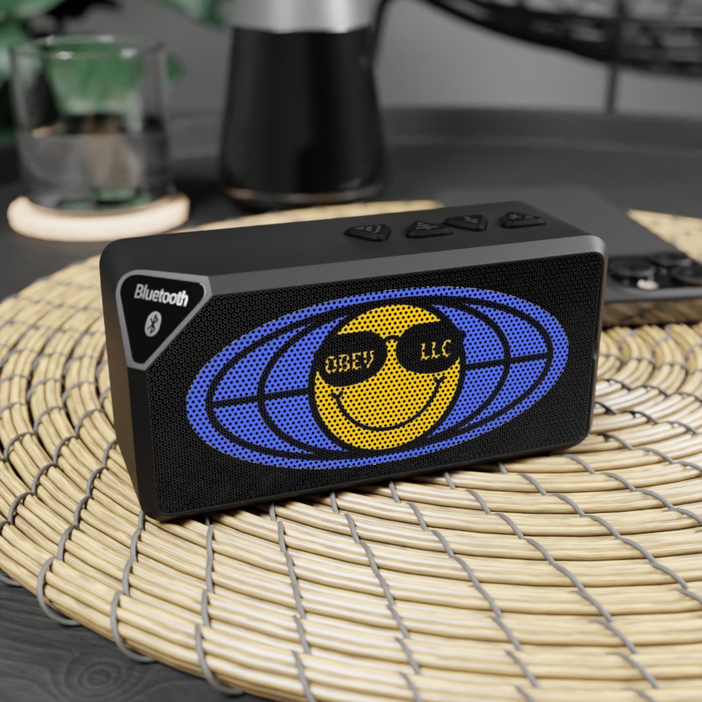 Bluetooth Speaker with Unique Design, Portable Sound System, Music Lover Gift, Outdoor Speaker, Party Accessory