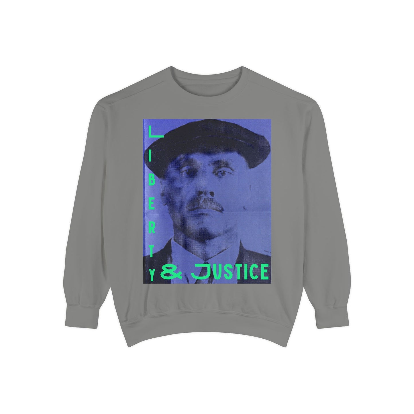Liberty and Justice Unisex Garment-Dyed Sweatshirt