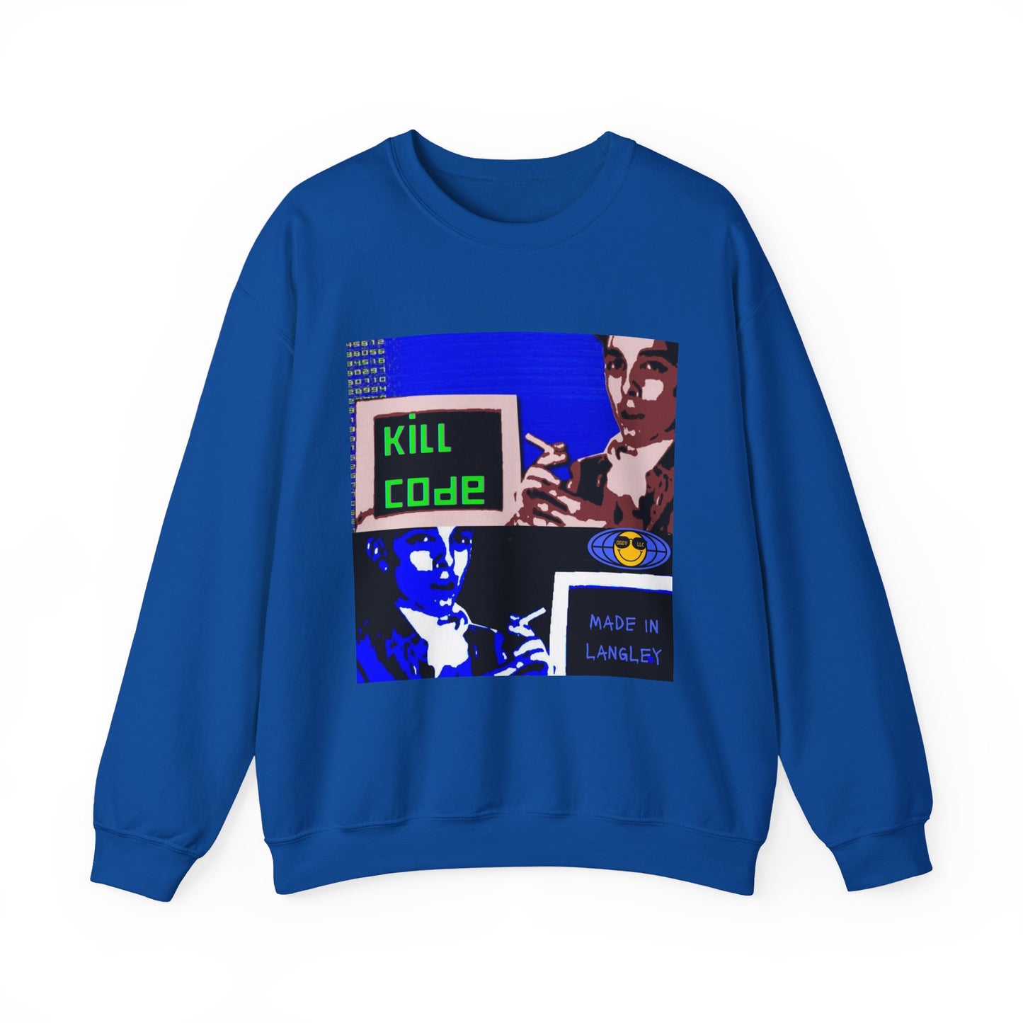 Kill Code Phiber Optik Unisex Heavy Blend™ Crewneck Sweatshirt