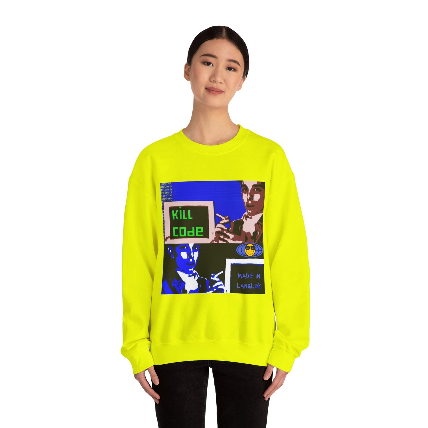 Kill Code Phiber Optik Unisex Heavy Blend™ Crewneck Sweatshirt