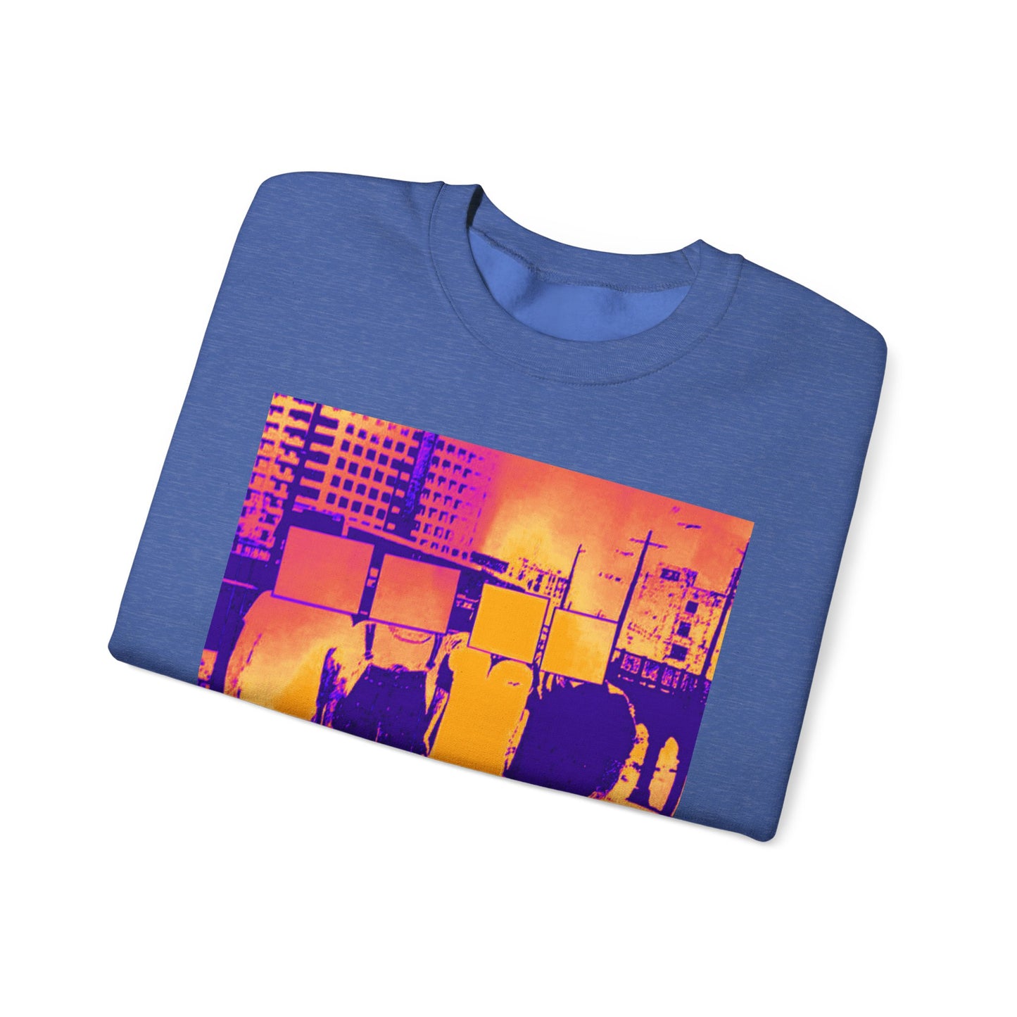 'Warfare by Deception Cozy Crewneck, Unisex Casual Wear, Streetwear, Gift for Artists, Layering