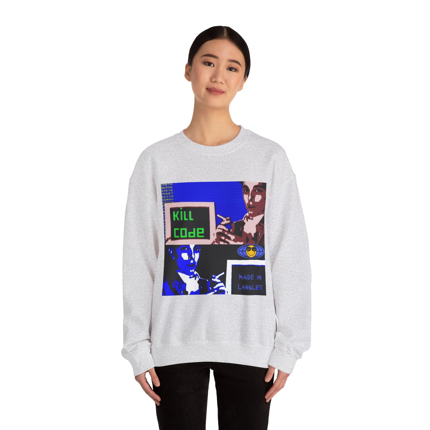 Kill Code Phiber Optik Unisex Heavy Blend™ Crewneck Sweatshirt