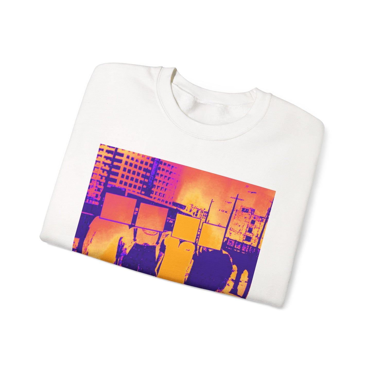 'Warfare by Deception Cozy Crewneck, Unisex Casual Wear, Streetwear, Gift for Artists, Layering