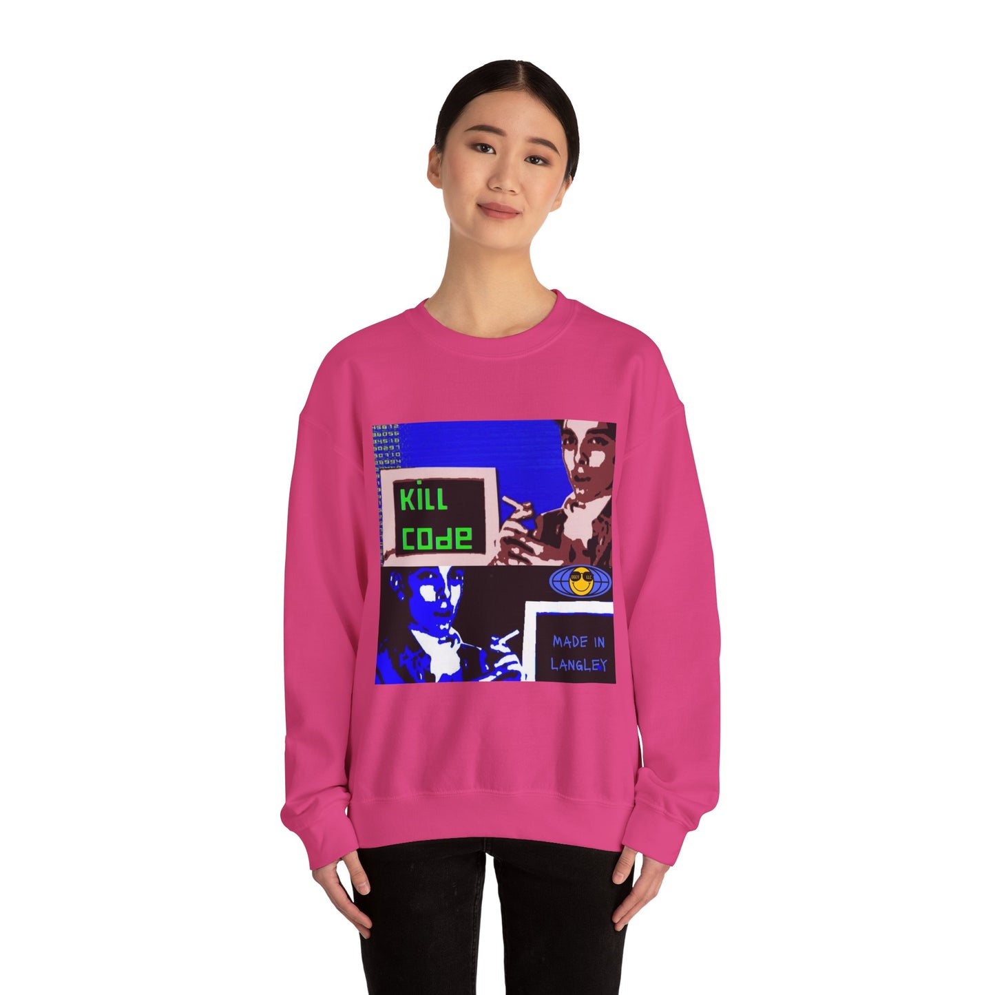 Kill Code Phiber Optik Unisex Heavy Blend™ Crewneck Sweatshirt