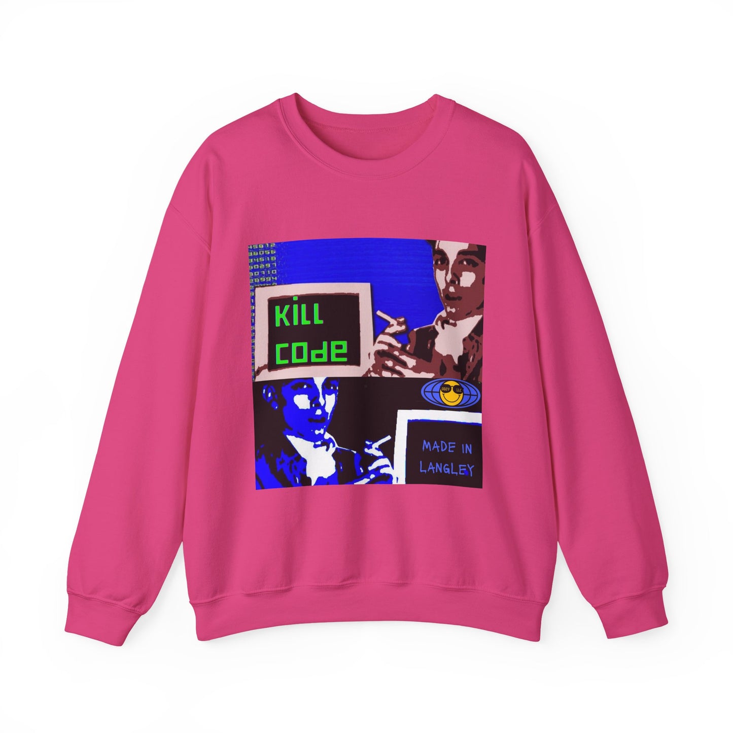 Kill Code Phiber Optik Unisex Heavy Blend™ Crewneck Sweatshirt