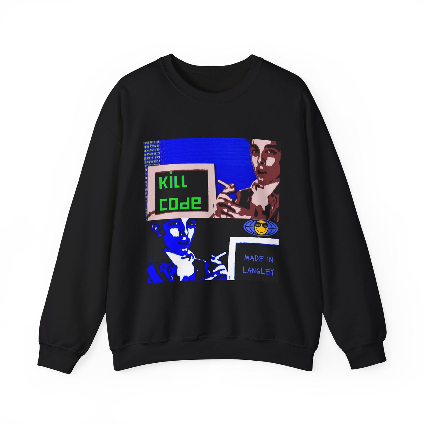 Kill Code Phiber Optik Unisex Heavy Blend™ Crewneck Sweatshirt