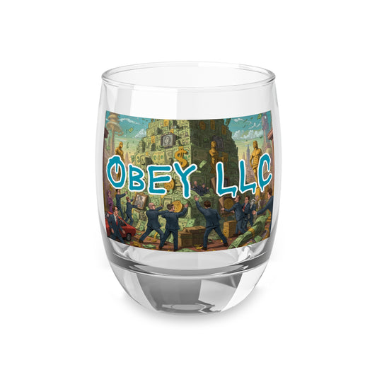 Obey LLC Whiskey Glass