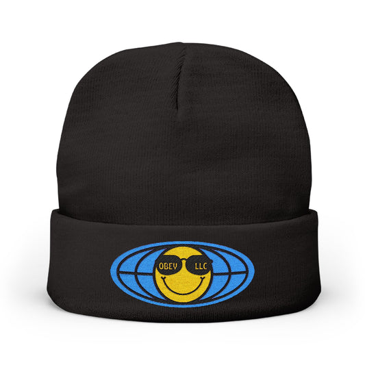 Knit Beanie (Embroidery)