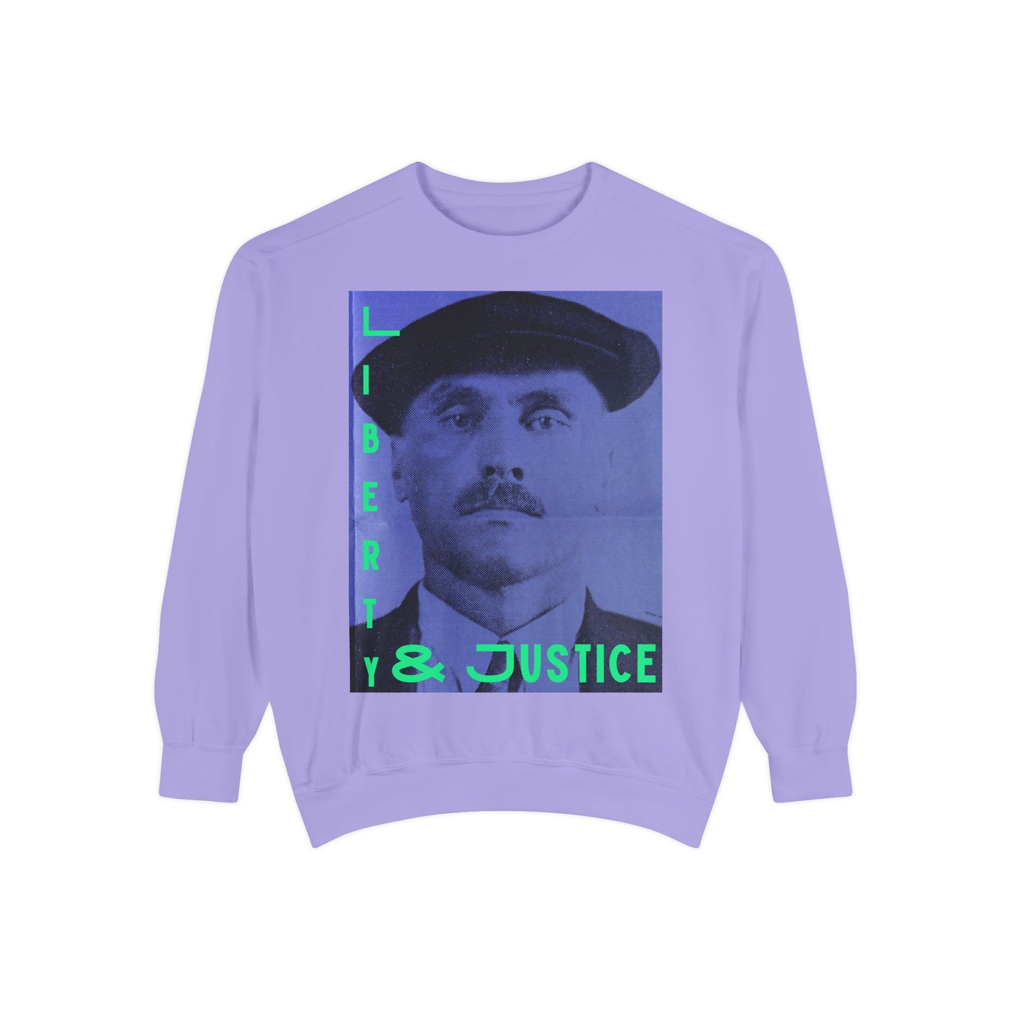 Liberty and Justice Unisex Garment-Dyed Sweatshirt