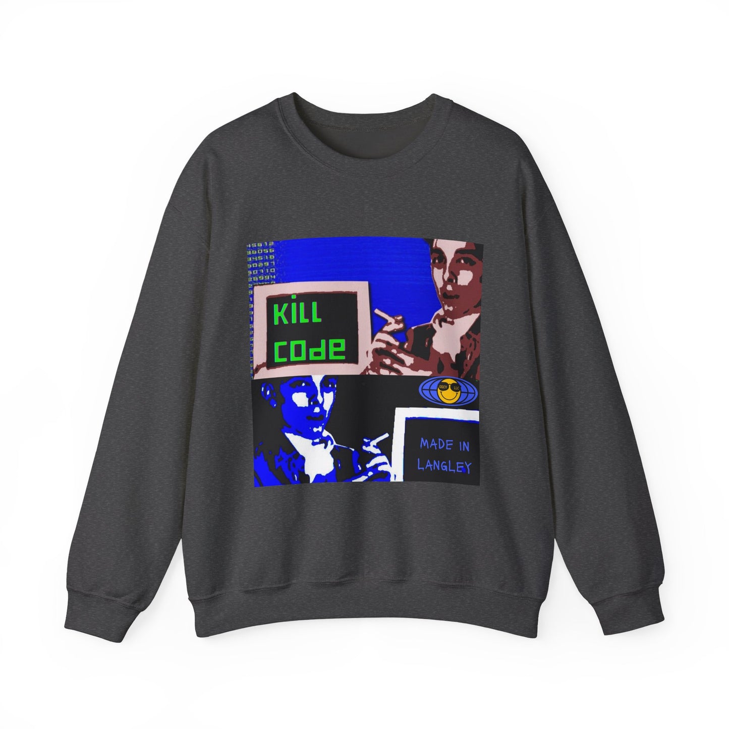 Kill Code Phiber Optik Unisex Heavy Blend™ Crewneck Sweatshirt
