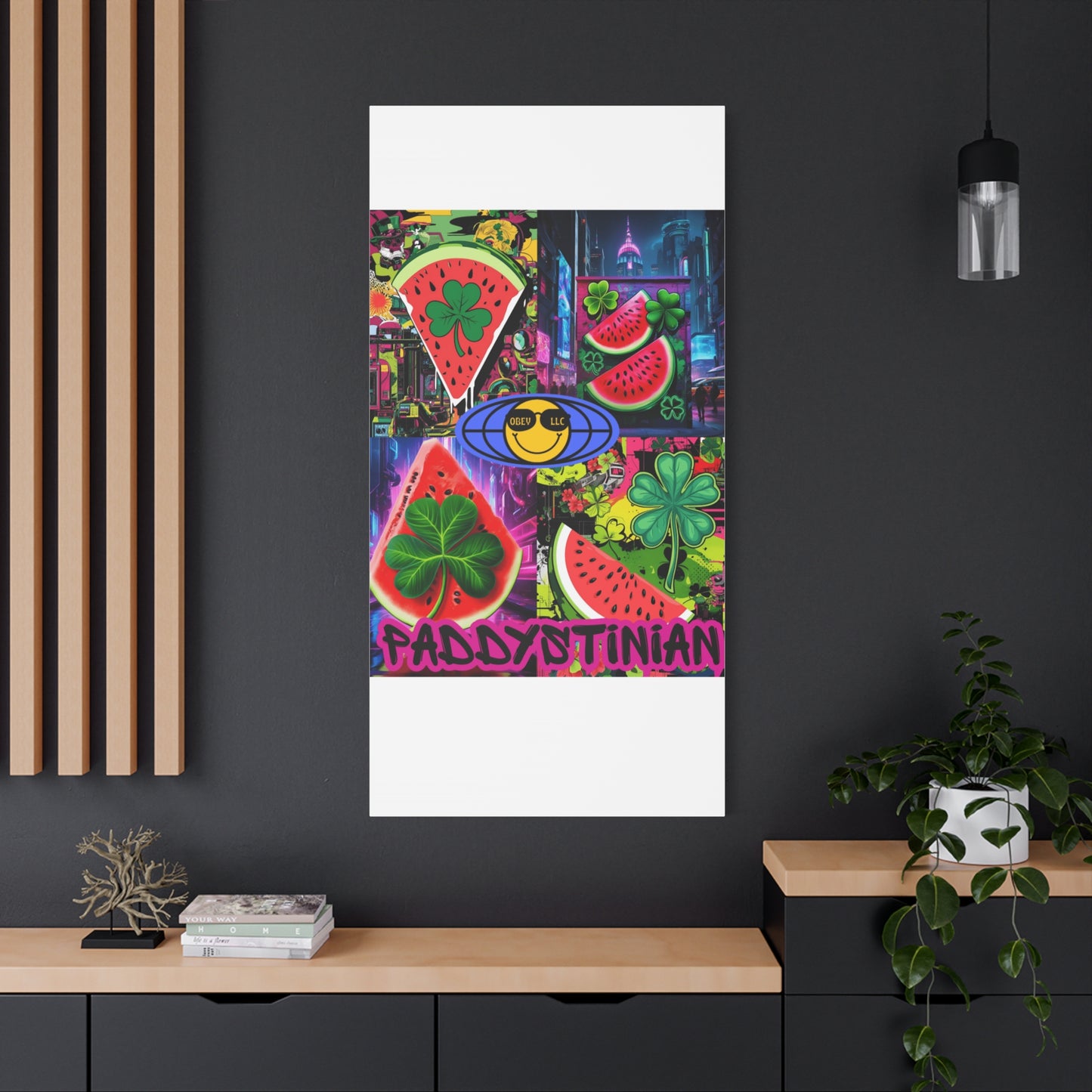Paddystinian Matte Canvas, Stretched, 1.25"