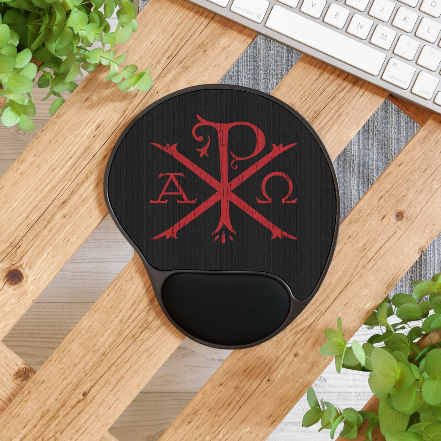 Alpha-Omega Ergonomic Wrist Rest Mouse Pad