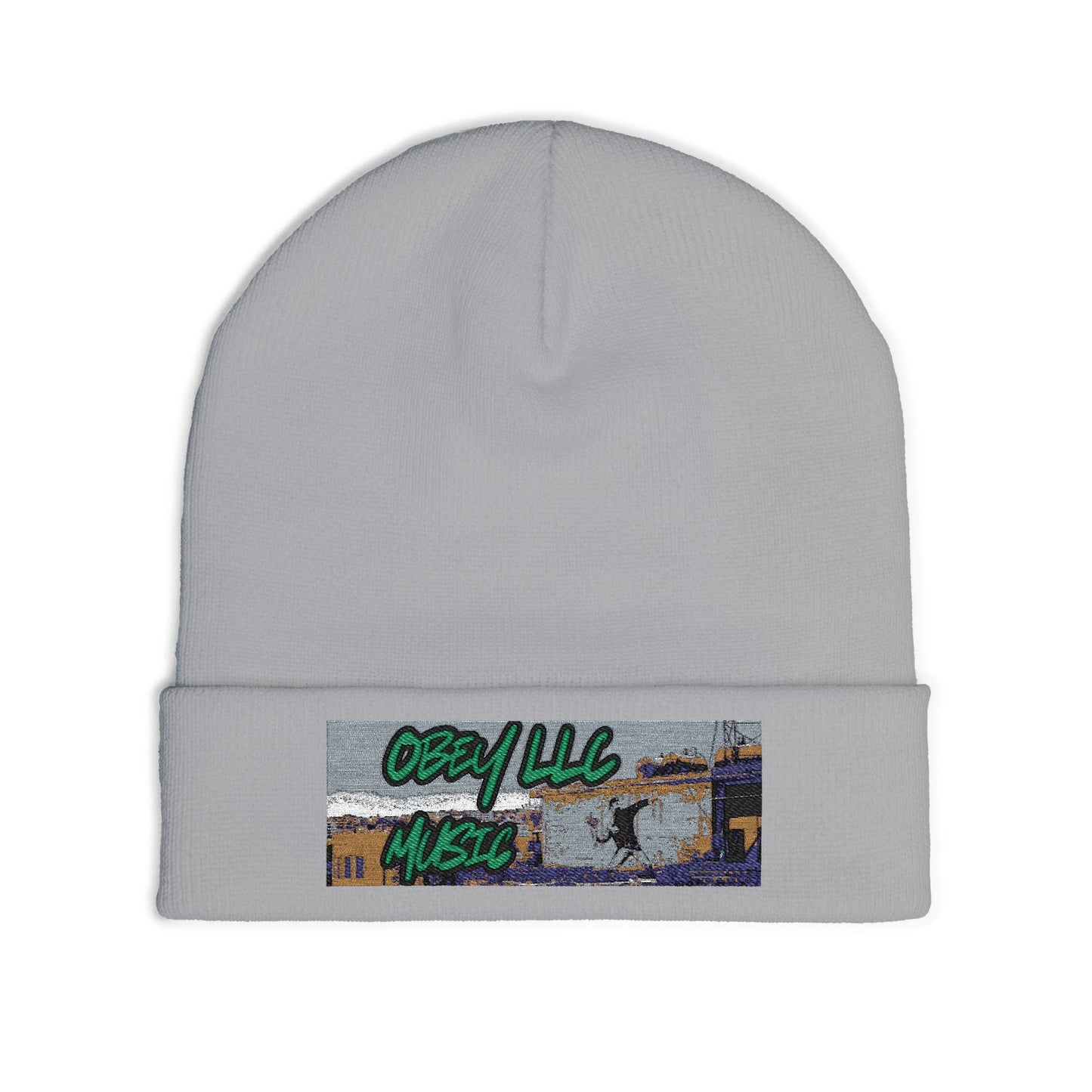 Obey LLC Music Knit Beanie (Embroidery)